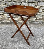 Small Antique Mahogany Butlers Tray on Stand (11 of 15) Small Antique Mahogany Butlers Tray on Stand (11 of 15)