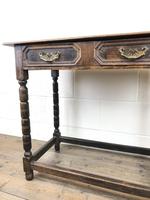 Antique Oak Side Table with Geometric Drawers (9 of 10) Antique Oak Side Table with Geometric Drawers (9 of 10)