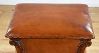 Victorian Hand Dyed Leather Ottoman (10 of 14) Victorian Hand Dyed Leather Ottoman (10 of 14)