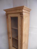Quality Antique Pine 1 Door Display Cabinet / Cupboard to wax / paint (2 of 10) Quality Antique Pine 1 Door Display Cabinet / Cupboard to wax / paint (2 of 10)