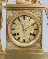 French Bronze Gilt Romanesque Empire Style Mantel Clock by Cailly Aine (2 of 12) French Bronze Gilt Romanesque Empire Style Mantel Clock by Cailly Aine (2 of 12)