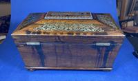 Regency Rosewood Twin Canister Tea Caddy (15 of 17) Regency Rosewood Twin Canister Tea Caddy (15 of 17)