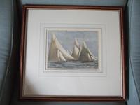 Item Title 19th century engraving entitled "Channel Match of The Royal Thames Yacht Club Dover to Southend" 1874 (2 of 4)