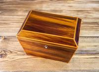 Indian Rosewood Twin Tea Caddy 1850 (8 of 8) Indian Rosewood Twin Tea Caddy 1850 (8 of 8)