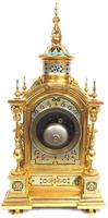 Incredible Antique French Champlevé Ormolu Bronze 8 Day Striking Mantel Clock c.1860 (9 of 13) Incredible Antique French Champlevé Ormolu Bronze 8 Day Striking Mantel Clock c.1860 (9 of 13)