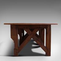 Large 12' Antique Kitchen Table, English, Pine, Industrial, Victorian, 1900 (6 of 12) Large 12' Antique Kitchen Table, English, Pine, Industrial, Victorian, 1900 (6 of 12)