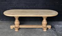 Bleached Oak Farmhouse Dining Table (11 of 12) Bleached Oak Farmhouse Dining Table (11 of 12)