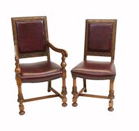 Set of Oak Dining Chairs English Antique Farmhouse Furniture (3 of 13) Set of Oak Dining Chairs English Antique Farmhouse Furniture (3 of 13)