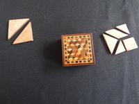 Tunbridgeware Puzzle Box with Tanagram Puzzle (5 of 10) Tunbridgeware Puzzle Box with Tanagram Puzzle (5 of 10)