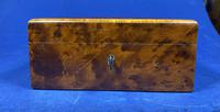 Victorian French Burr Cedar Jewellery Box with Original Interior (9 of 9) Victorian French Burr Cedar Jewellery Box with Original Interior (9 of 9)