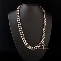 Antique Silver Albert Watch Chain, Heavy (9 of 13) Antique Silver Albert Watch Chain, Heavy (9 of 13)