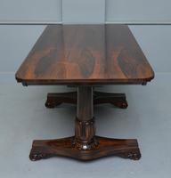 Stunning William IV Rosewood Library / Writing Table (14 of 22) Stunning William IV Rosewood Library / Writing Table (14 of 22)