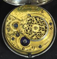Antique Silver Pair Case Pocket Watch Fusee Verge Escapement Key Wind Enamel P Edmonds Liverpool (4 of 10) Antique Silver Pair Case Pocket Watch Fusee Verge Escapement Key Wind Enamel P Edmonds Liverpool (4 of 10)