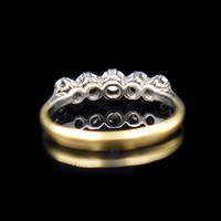 Antique Art Deco Diamond Five Stone 18ct 18k Yellow Gold and Platinum Ring (8 of 10) Antique Art Deco Diamond Five Stone 18ct 18k Yellow Gold and Platinum Ring (8 of 10)