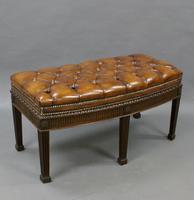 Hepplewhite Revival Bow-fronted Stool (4 of 6) Hepplewhite Revival Bow-fronted Stool (4 of 6)