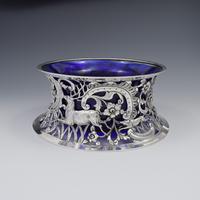 Large Victorian Irish Silver Dish 'Potato' Ring Wakely & Wheeler Wild Animals (5 of 18) Large Victorian Irish Silver Dish 'Potato' Ring Wakely & Wheeler Wild Animals (5 of 18)