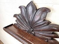Victorian Carved Oak Wall Hanging Shelf (6 of 7) Victorian Carved Oak Wall Hanging Shelf (6 of 7)