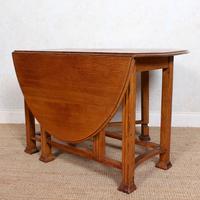 Oak Gateleg Dining Table Carved Solid Folding Kitchen Table (8 of 15) Oak Gateleg Dining Table Carved Solid Folding Kitchen Table (8 of 15)