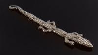 Art Deco Marcasite Ruby Paste Lizard Bracelet (2 of 16) Art Deco Marcasite Ruby Paste Lizard Bracelet (2 of 16)