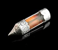 Antique Victorian Silver & Amber Brooch (2 of 9) Antique Victorian Silver & Amber Brooch (2 of 9)