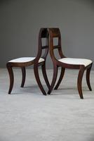 Pair of Regency Mahogany Dining Chairs (7 of 13) Pair of Regency Mahogany Dining Chairs (7 of 13)