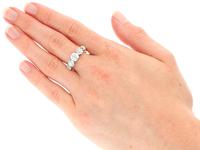 3.29ct Diamond & 18ct Yellow Gold Five Stone Ring c.1925 (7 of 9) 3.29ct Diamond & 18ct Yellow Gold Five Stone Ring c.1925 (7 of 9)