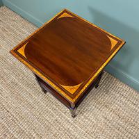 Stunning Victorian Inlaid Antique Mahogany Occasional Table (4 of 7) Stunning Victorian Inlaid Antique Mahogany Occasional Table (4 of 7)