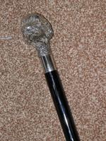Vintage 925 Silver Detailed Deer Hound Dog's Head Walking Stick / Cane (17 of 20) Vintage 925 Silver Detailed Deer Hound Dog's Head Walking Stick / Cane (17 of 20)