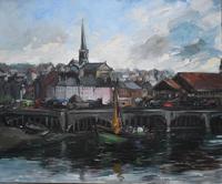 French School Honfleur Circle of Fernand Herbo c.1950 (4 of 8) French School Honfleur Circle of Fernand Herbo c.1950 (4 of 8)