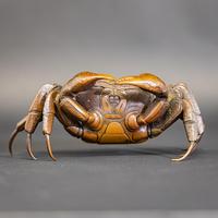 Meiji Bronze Articulated Crab (10 of 13) Meiji Bronze Articulated Crab (10 of 13)