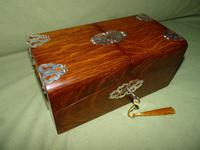 Solid Figured Oak Games Box + Accessories c.1890 (18 of 18) Solid Figured Oak Games Box + Accessories c.1890 (18 of 18)