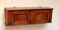Mid Victorian Walnut Wall Cabinet (2 of 7) Mid Victorian Walnut Wall Cabinet (2 of 7)
