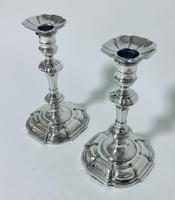 Pair of Antique Georgian 18th Century Solid Sterling Silver Candlesticks (5 of 23) Pair of Antique Georgian 18th Century Solid Sterling Silver Candlesticks (5 of 23)