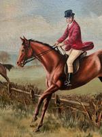 'The Fox Hunt' Original Vintage Country Sporting Pursuit Oil on Canvas Painting (14 of 17) 'The Fox Hunt' Original Vintage Country Sporting Pursuit Oil on Canvas Painting (14 of 17)