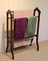 Edwardian Mahogany Towel Rail (2 of 9) Edwardian Mahogany Towel Rail (2 of 9)