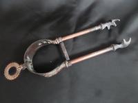 Edwardian Copper Coal Scuttle with Tongs. 1901/1910 (6 of 6) Edwardian Copper Coal Scuttle with Tongs. 1901/1910 (6 of 6)