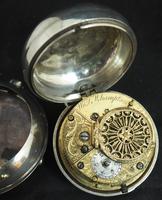 Antique Silver Pair Case Pocket Watch Fusee Verge Escapement Key Wind Enamel Dial W J Wolverhampton (2 of 11) Antique Silver Pair Case Pocket Watch Fusee Verge Escapement Key Wind Enamel Dial W J Wolverhampton (2 of 11)