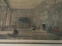 A pair coloured prints after Joseph Nash (1809-1878) of Hardwick Hall, Derbyshire (2 of 2) A pair coloured prints after Joseph Nash (1809-1878) of Hardwick Hall, Derbyshire (2 of 2)