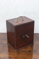Antique Veterinary Cabinet in Mahogany