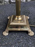 English Brass Corinthian Column Standard Lamp (2 of 8) English Brass Corinthian Column Standard Lamp (2 of 8)