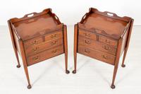 Pair of Mahogany Queen Anne Style Bedside Cabinets (7 of 12) Pair of Mahogany Queen Anne Style Bedside Cabinets (7 of 12)