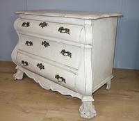 Bombé White Painted Chest of Drawers (8 of 9) Bombé White Painted Chest of Drawers (8 of 9)