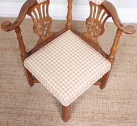 Georgian Corner Elbow Chair Beech (10 of 10) Georgian Corner Elbow Chair Beech (10 of 10)