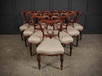 Set of 10 Kidney Back Mahogany Dining Chairs (3 of 17) Set of 10 Kidney Back Mahogany Dining Chairs (3 of 17)