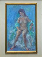 Original Vintage Antique Impressionist Erotica Nude Oil Portrait Painting (3 of 11) Original Vintage Antique Impressionist Erotica Nude Oil Portrait Painting (3 of 11)