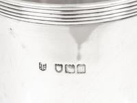 Plain Georgian Style Antique Silver Beaker (3 of 3) Plain Georgian Style Antique Silver Beaker (3 of 3)