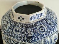 Imposing 19th Century Dutch Delft Blue & White Vase & Cover (7 of 15) Imposing 19th Century Dutch Delft Blue & White Vase & Cover (7 of 15)