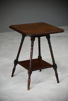 Late Victorian Two Tier Occasional Table (8 of 8) Late Victorian Two Tier Occasional Table (8 of 8)