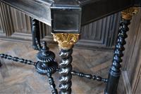Ebonised Bijouterie / Vitrine Cabinet Table (7 of 8) Ebonised Bijouterie / Vitrine Cabinet Table (7 of 8)