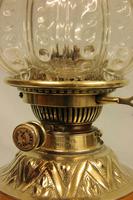 Antique Victorian Satin Glass Vase Lamp (2 of 8) Antique Victorian Satin Glass Vase Lamp (2 of 8)